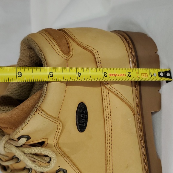 Lugz Vintage Y2K Timbs Style Construction Chukka Work Boots Grunge Logo Sz 8.5 - Picture 12 of 12